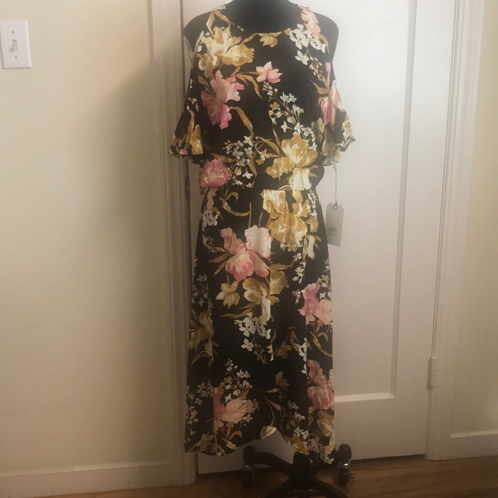 cold shoulder dress